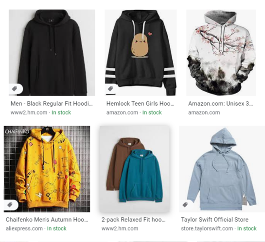 Google Search - Images with Products - Hoodies - 6-1